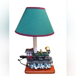 Vanmark Central Station 1863 Train Desk Lamp 14"T New No Tags